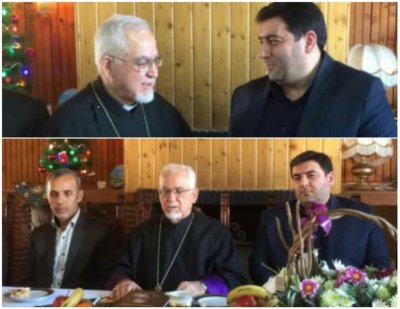 مدیرکل فرهنگ و ارشاد اسلامى مازندران با نماینده پاپ در ایران دیدار کرد