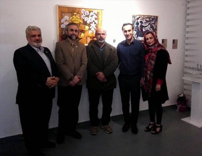 افتتاحیه نگارخانه «مهرُدی» در قائمشهر