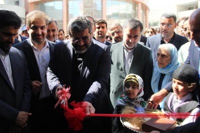 افتتاح تالار مرکزی ساری توسط وزیر فرهنگ و ارشاد اسلامی 