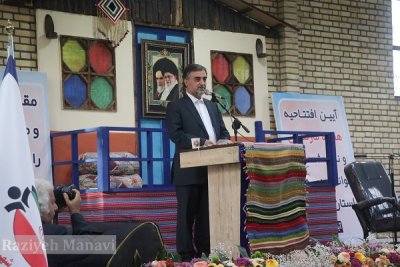 افتتاح نمایشگاه صنایع دستی و توانمندی های مازندران در شهرستان قائمشهر
